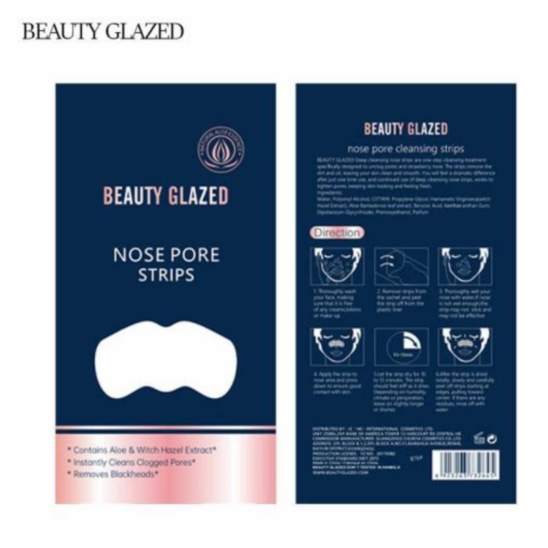 Beauty,Glazed,Nose,Pore,Strips,–,5Pcs
