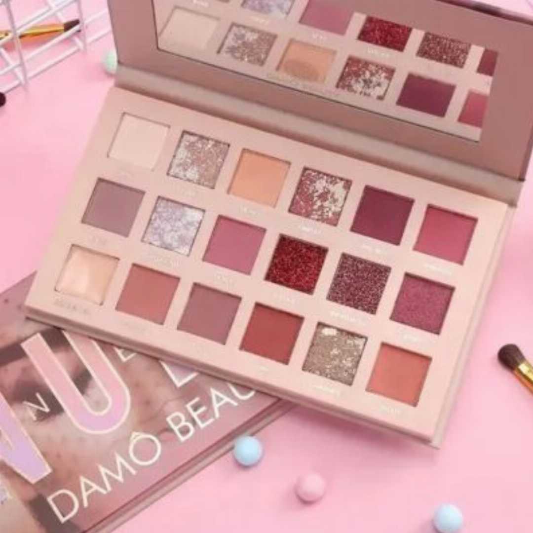 18,Colors,Nude,Eyeshadow,Pallete,Glitter,Makeup,Matte,Eyeshadow,