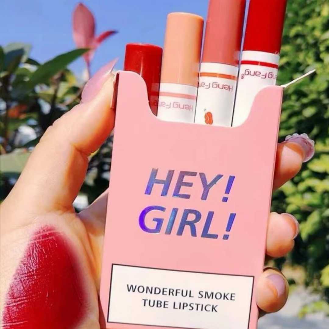 Hangfang,Wonderful,Smoke,Tube,Matte,Lipstick