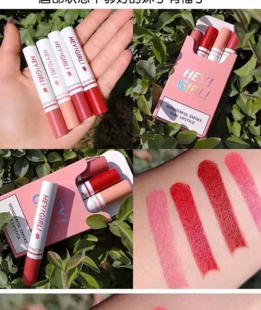 Hangfang,Wonderful,Smoke,Tube,Matte,Lipstick